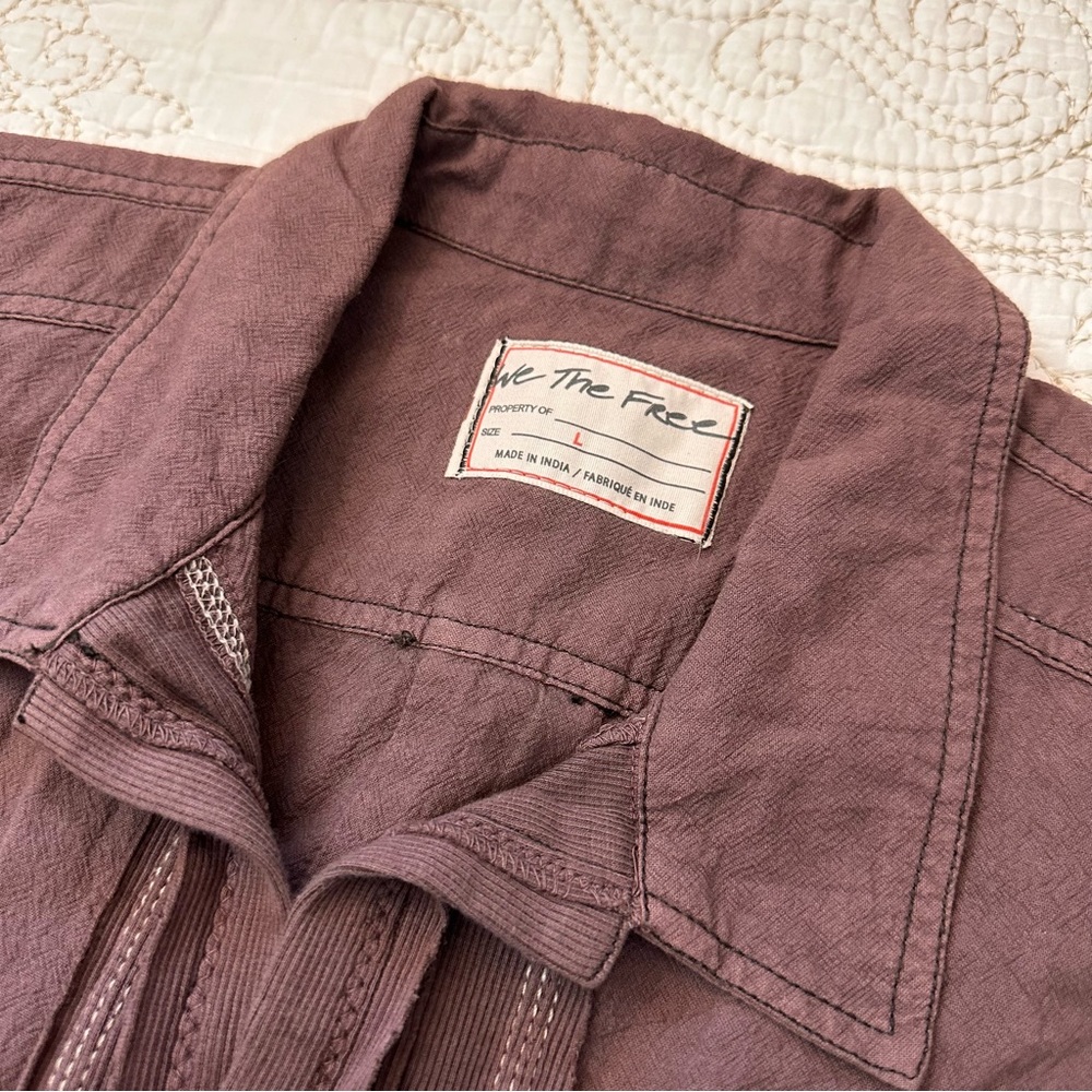 New FREE PEOPLE We The‎ Free Tiny Woven Top / Shaved Chocolate Combo - Picture 4 of 8